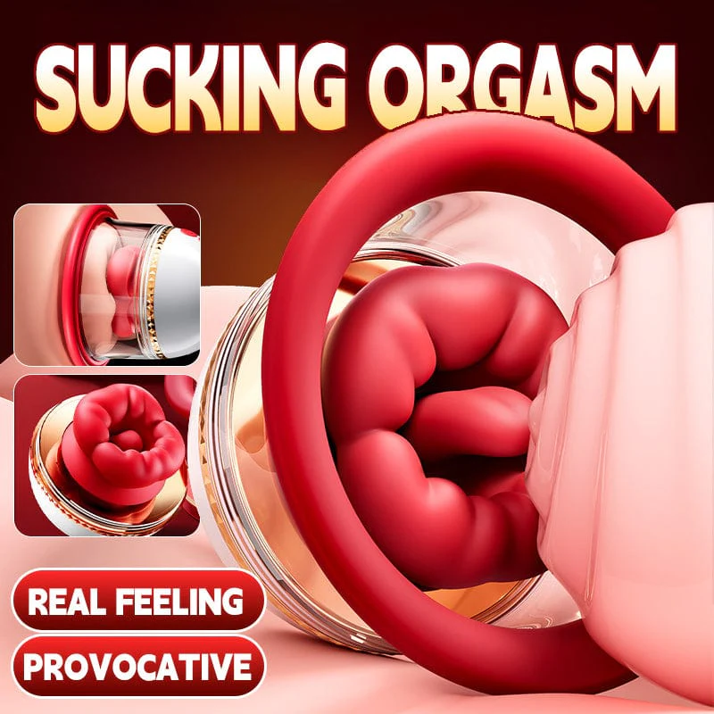 Angel Kiss Mouth Biting Vacuum Suction Breast Massager - Image 4