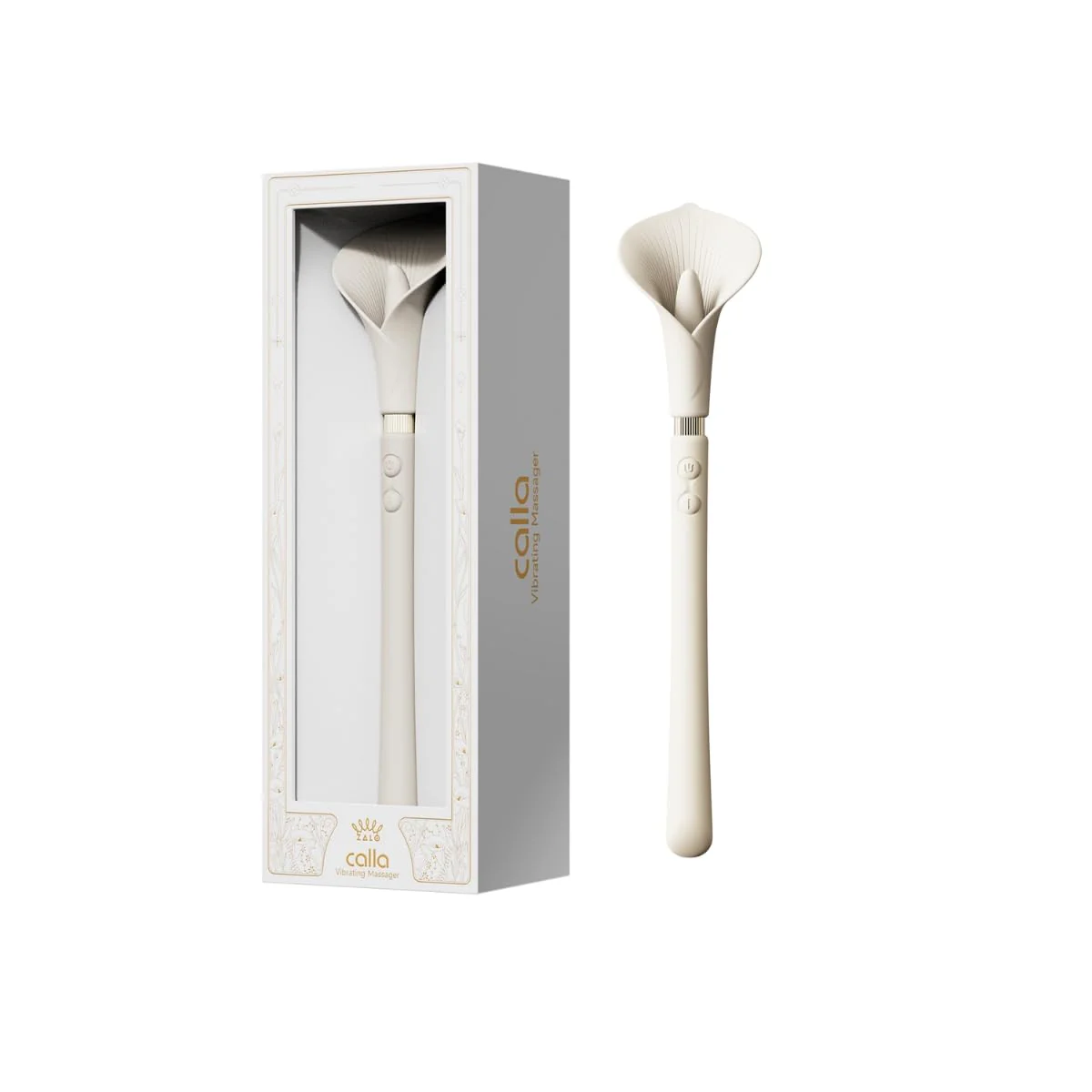 Calla Dual-Head Clit Licking & G-Spot Wand Vibrator - Image 9