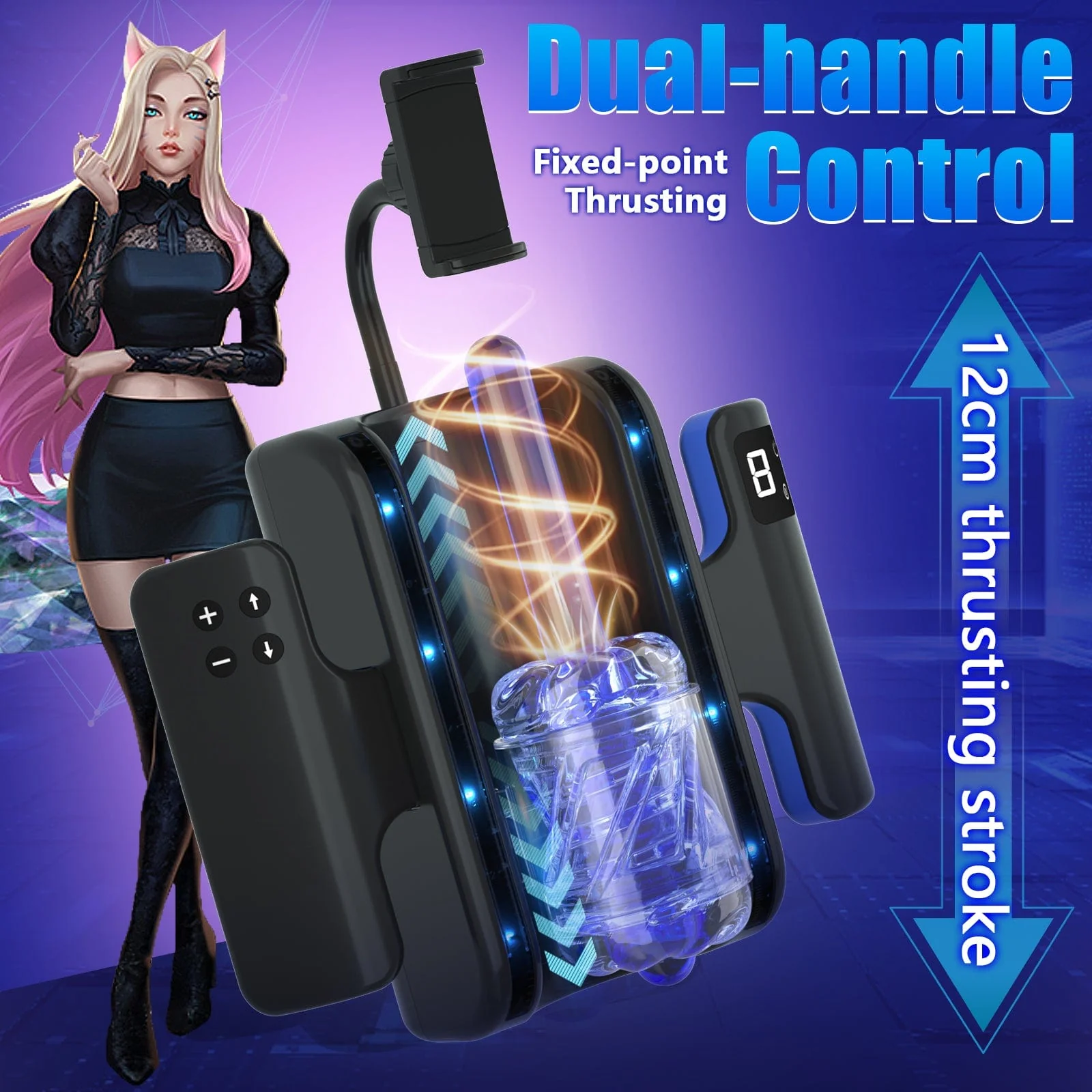 Cannon King Scaled-down Version Thrusting Masturbation Cup - Image 5