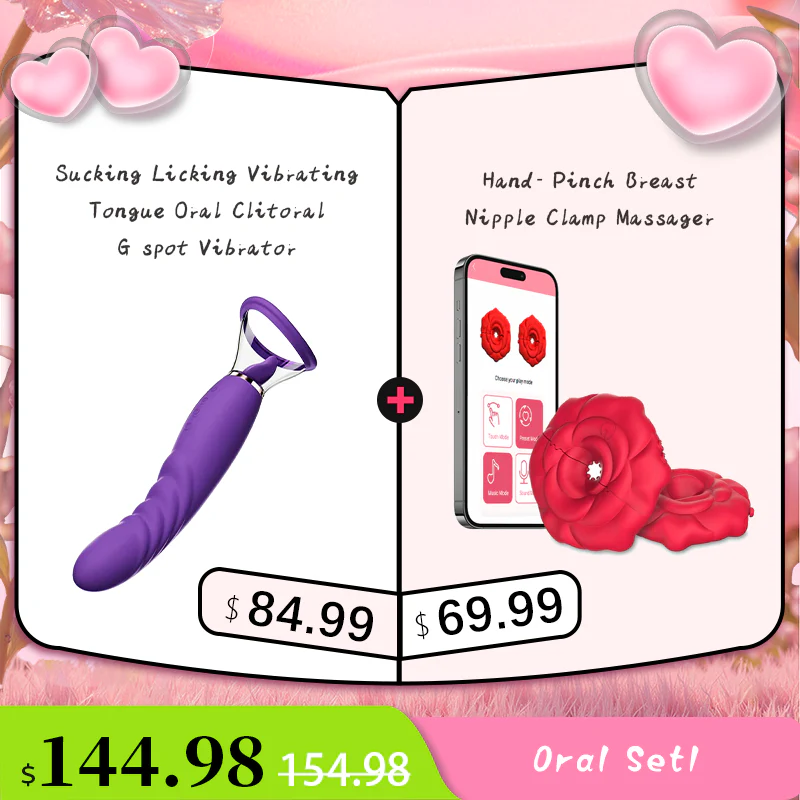 Sucking Licking Vibrating Tongue Oral Clitoral G spot Vibrator - Image 8