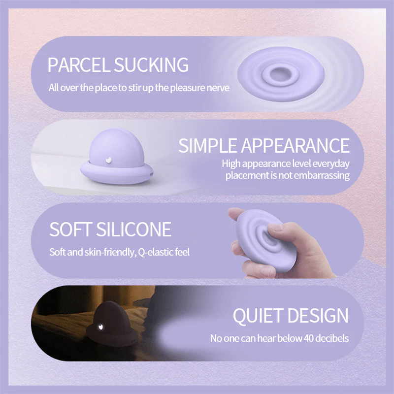 Moon Vibrator Sucking Clitoris Women's Masturbation Device - Image 3
