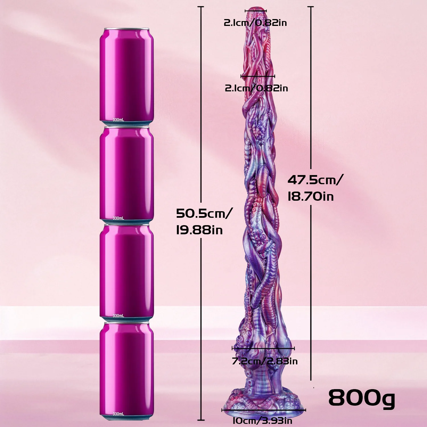 Octopus Smart Endoscopic / Squirting Monster Dildo Anal Plug - Image 13
