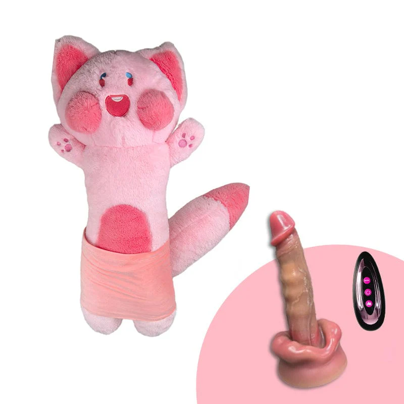 Plush Dildo Machine Thrusting Licking Dildo Machine Sex Toy With Remote Control - Image 28