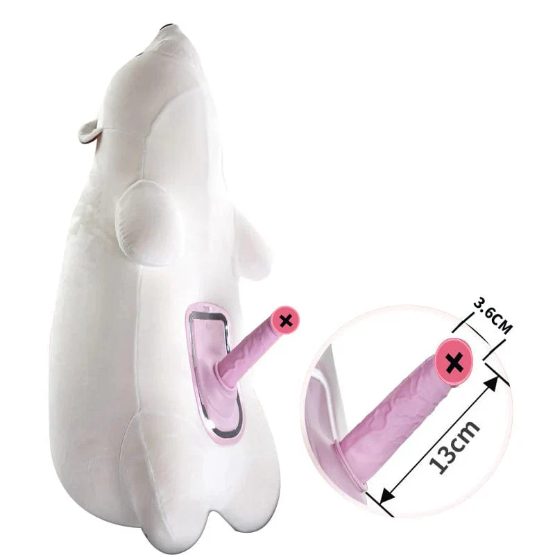 Spare Polar Bear Pillow dildo machine Remote Control And Charging Cable Accessories - Image 5