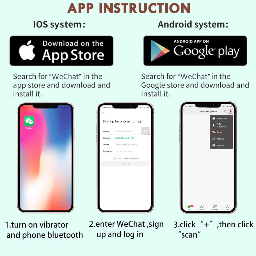 Prostate Massager App Remote Mobile Phone Remote Control Vestibular Artifact Strong Shock Button - Image 8