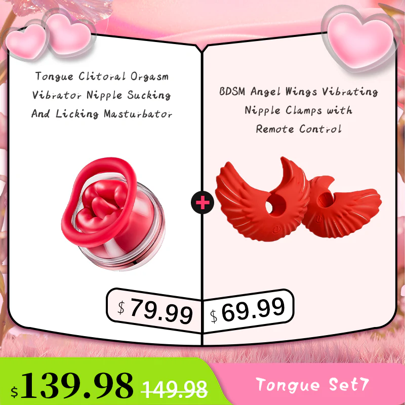 Tongue Clitoral Orgasm Vibrator Nipple Sucking And Licking Masturbator - Image 17
