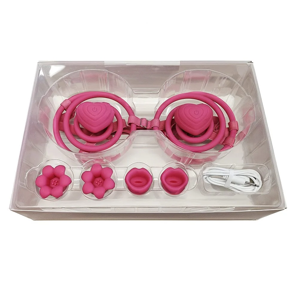 Wearable Vibrating Bra Nipple Clamps for A-D Cups - Image 7